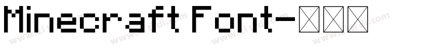 Minecraft Font字体转换